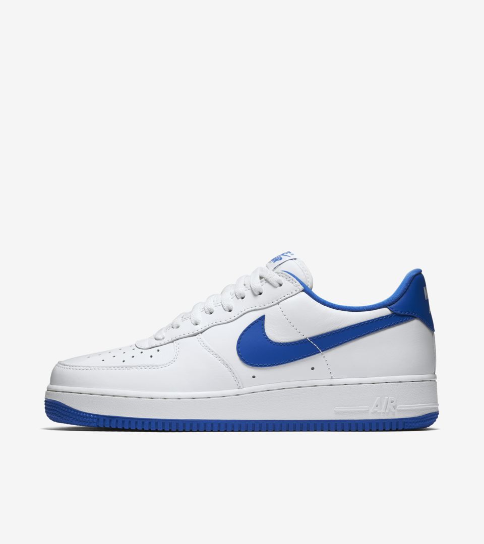 Nike Air Force 1 Low Retro 'White & Game Royal' Release Date