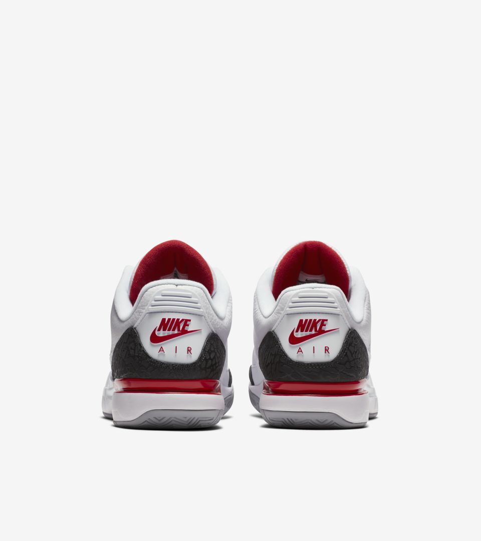 NikeCourt Zoom Vapor RF x AJ3 'Fire Red'. Nike SNKRS