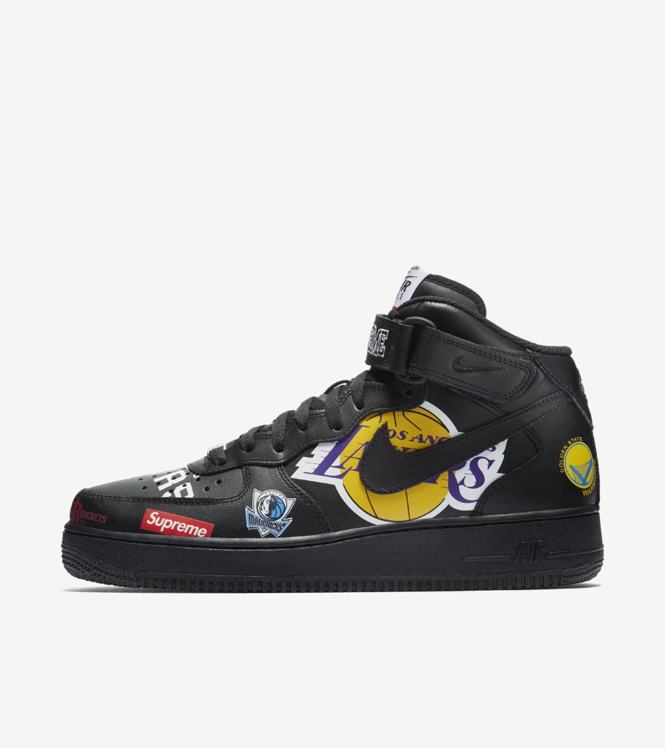 black air force 1 nba