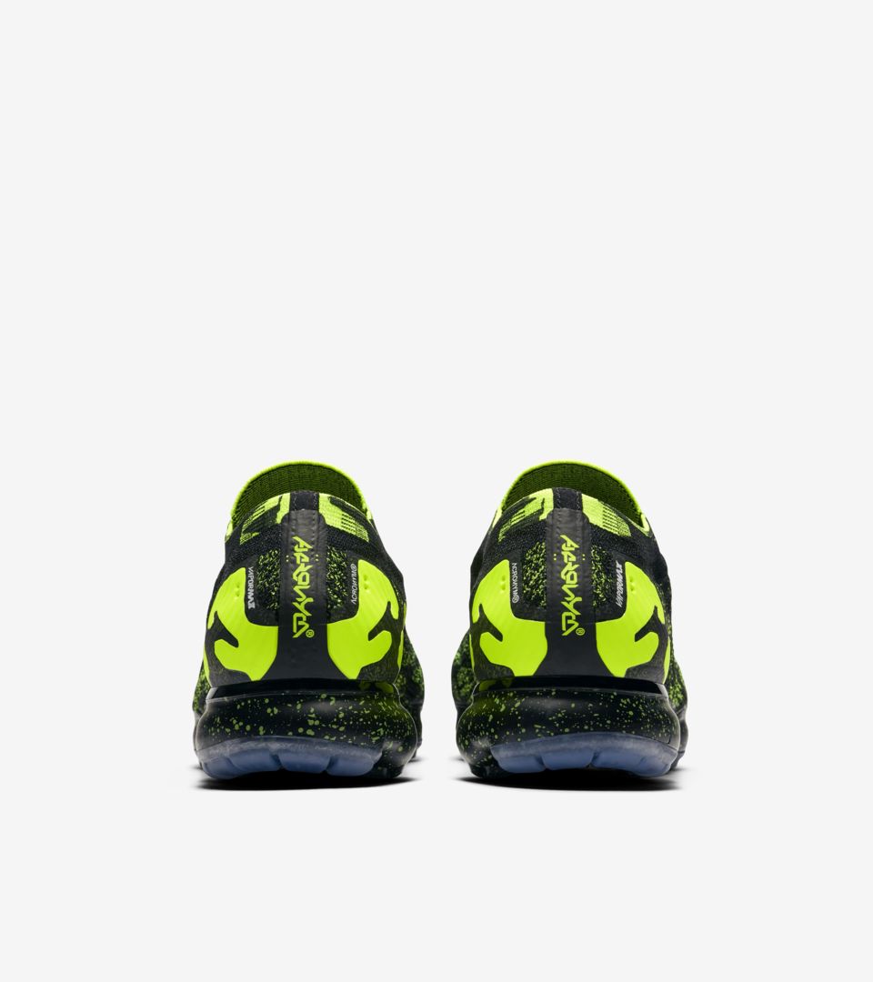 Nike Air Vapormax Moc 2 Acronym 'Black u0026 Volt' Release Date. Nike SNKRS