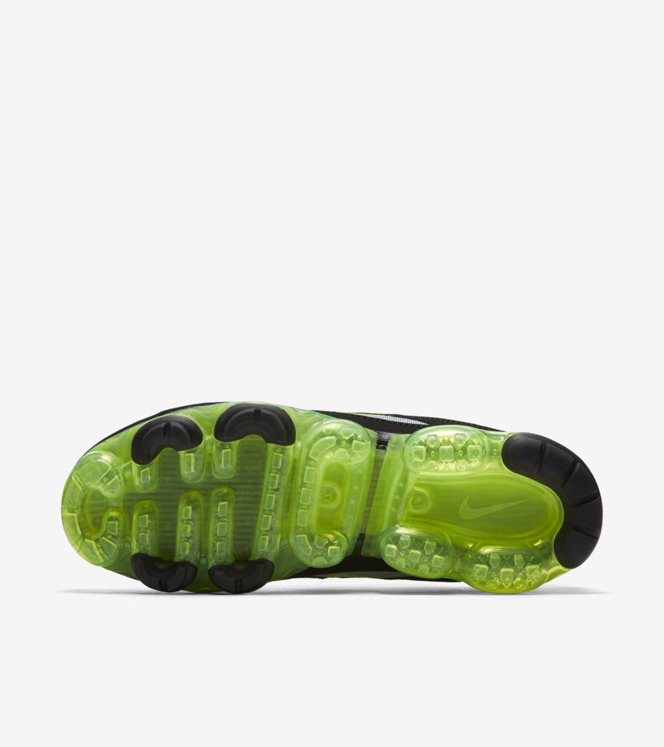 Nike Air Vapormax 97 Black Volt Metallic Silver Release Date