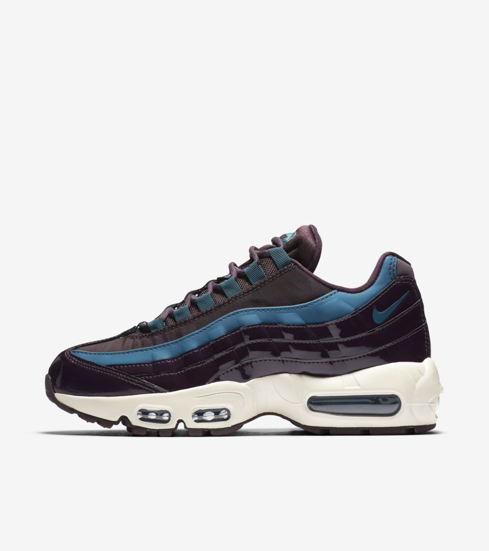 Purple and blue air max 95 on sale