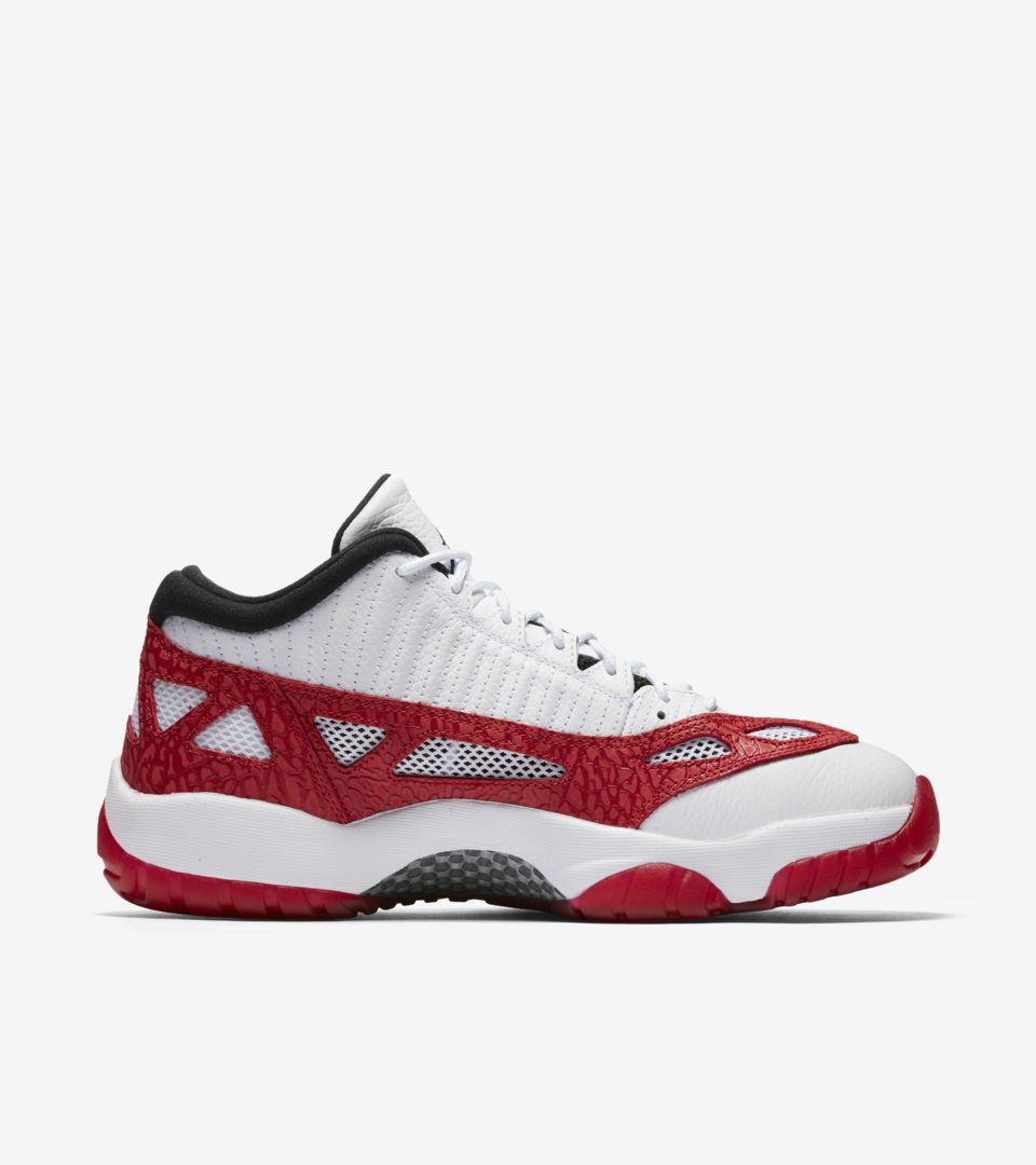 jordan 11 low top red