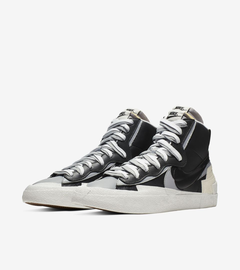 sacai x nike blazer release date