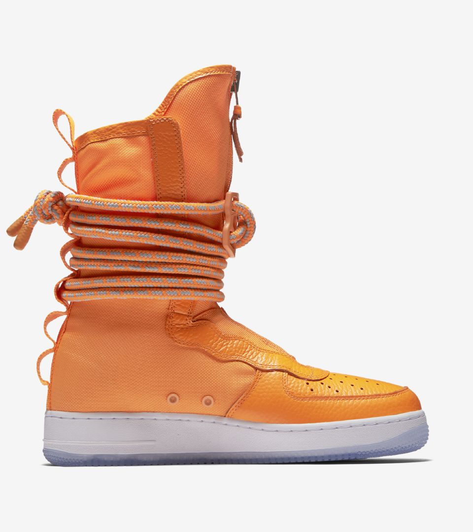 nike sf air force 1 high orange