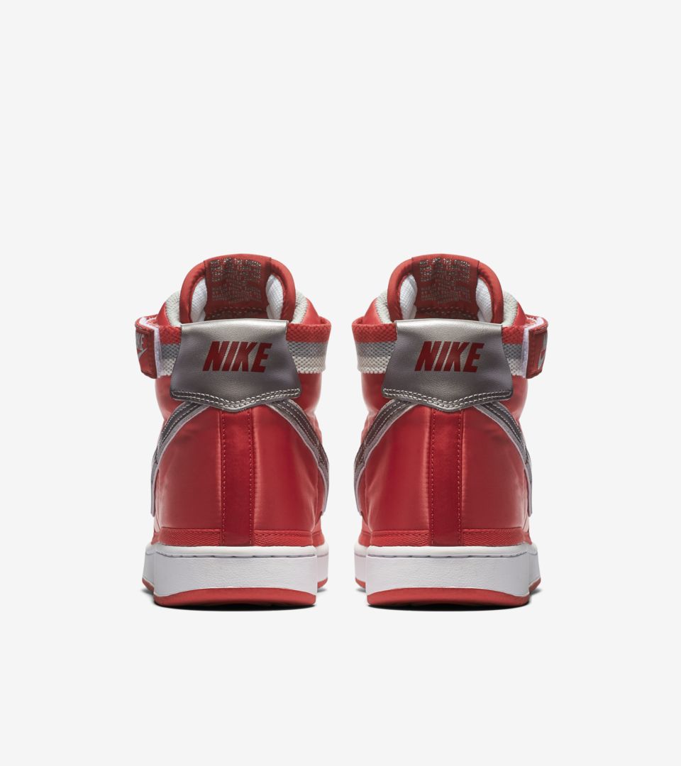 Nike Vandal High Supreme 'University Red & Metallic Silver