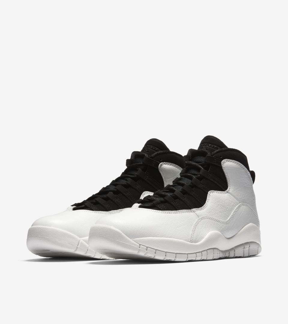 Air Jordan 10 Retro 'Summit White \u0026 Black' Release Date. Nike SNKRS