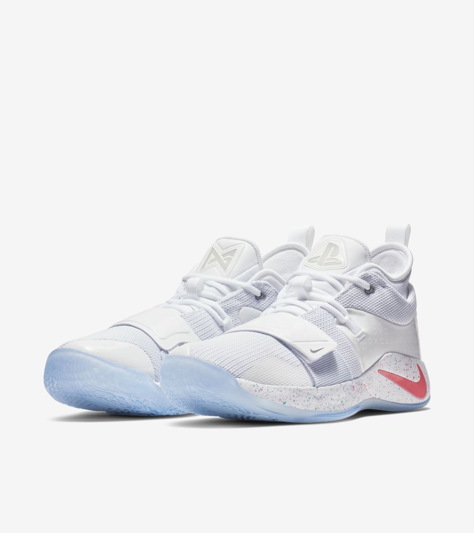 paul george playstation shoes white