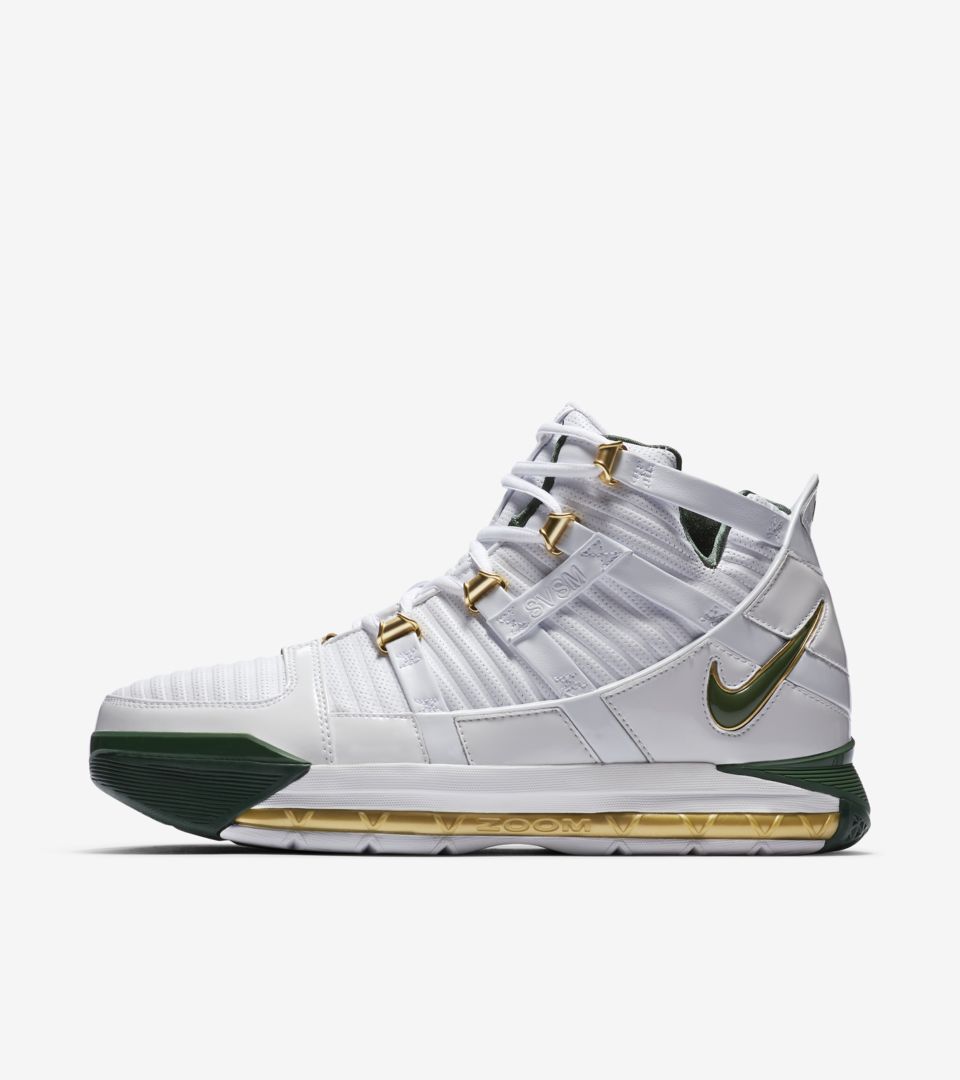 Zoom Lebron 3 'SVSM Away' Release Date 