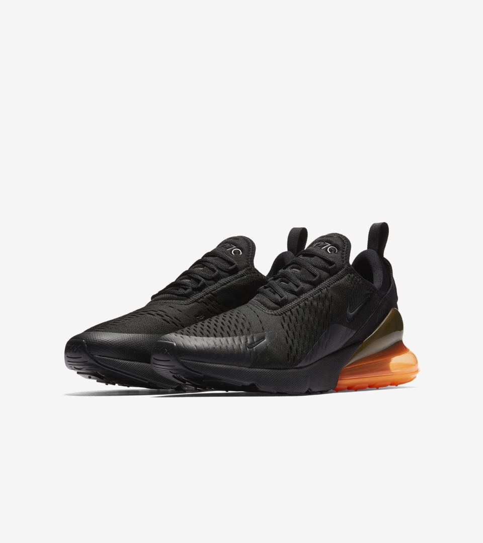 Conceder periodista electrodo Nike Air Max 270 'Black & Tonal Orange' Release Date. Nike SNKRS