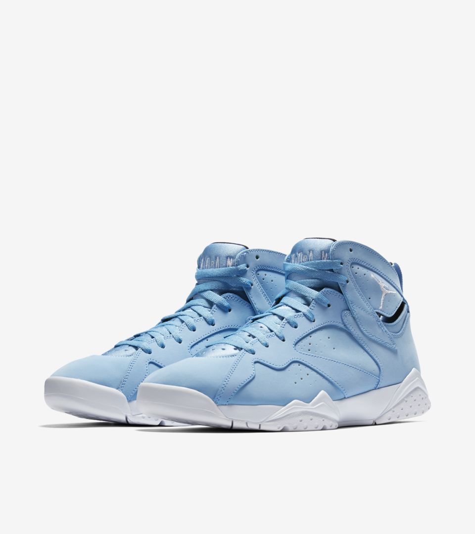 nike air jordan 7 retro north carolina blue