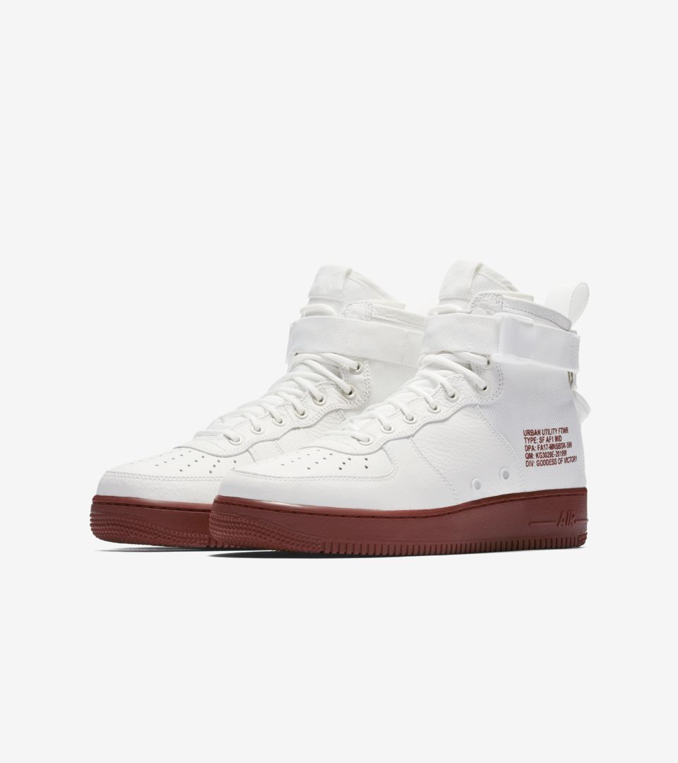 Nike SF AF1 Mid 'Ivory & Mars Stone' Release Date. Nike SNKRS GB