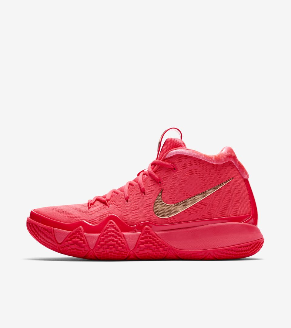 kyrie 4s red