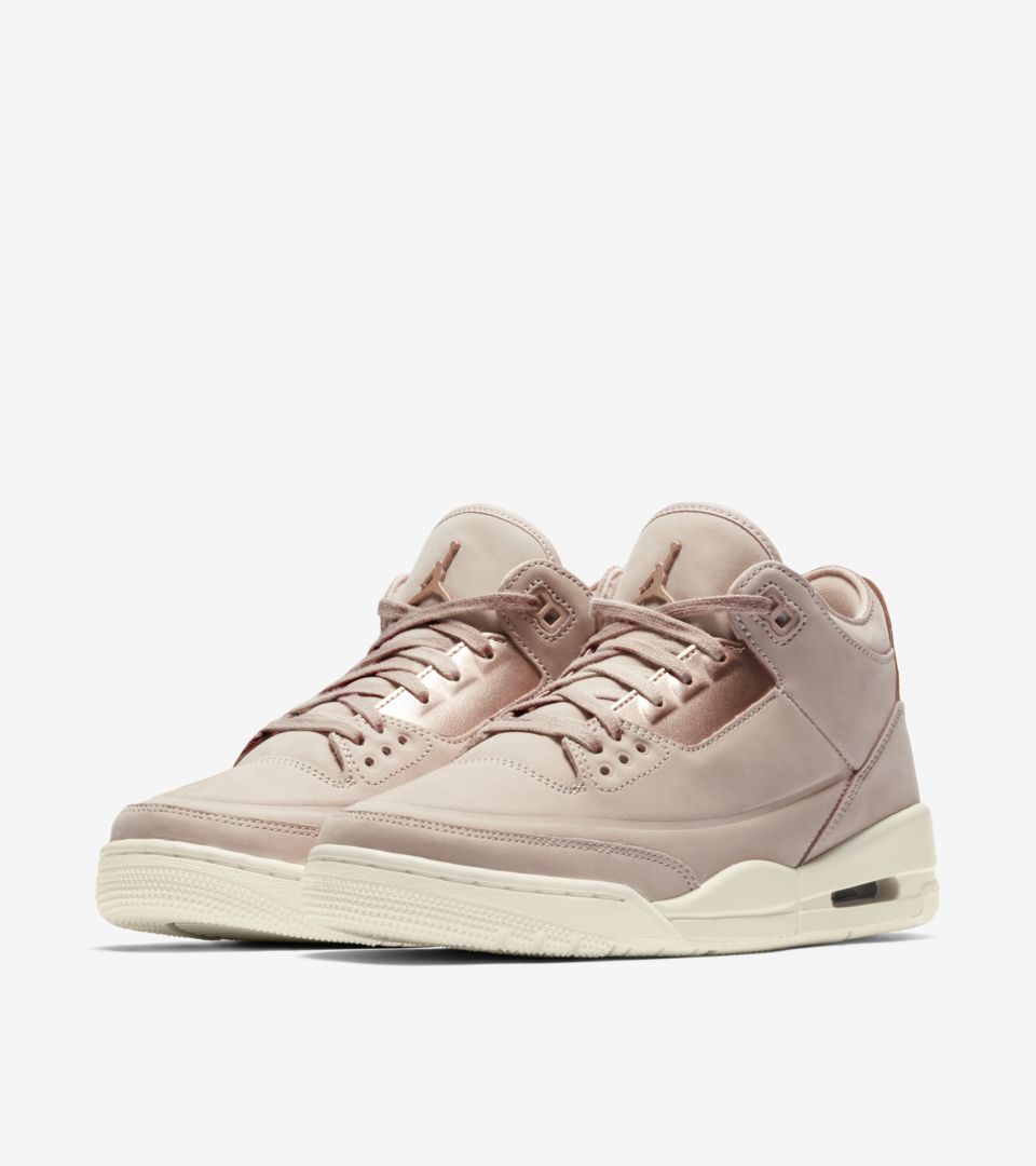 Women's Air Jordan 3 Retro 'Particle Beige & Metallic Red Bronze' Release  Date