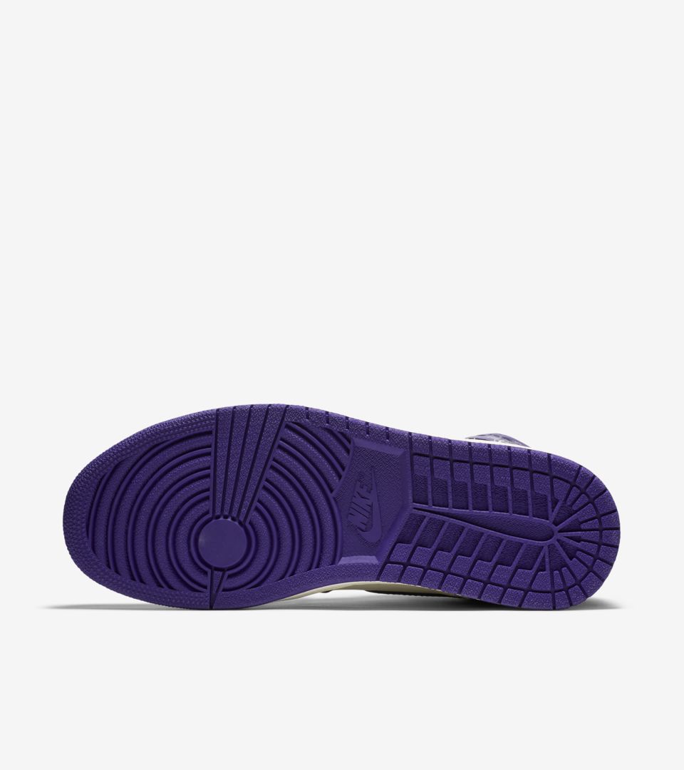 Men Mix Nike Air Jordan Retro 1 High Court Purple at Rs 2200/pair