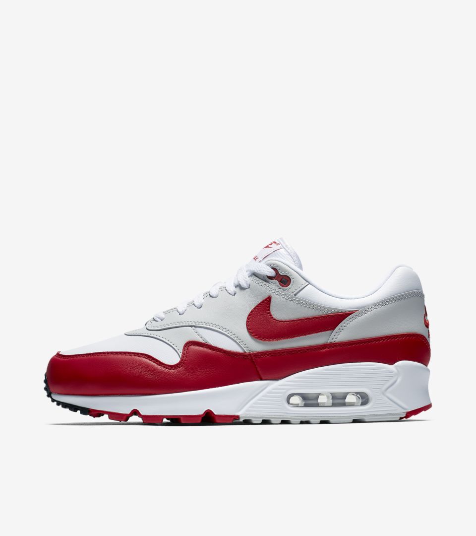 nike air max red and white