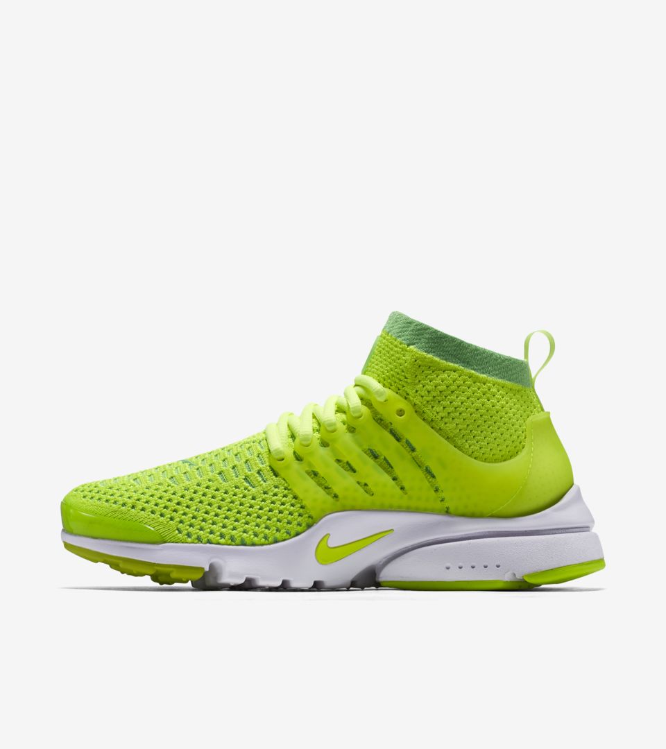 Women's Nike Air Presto Ultra Flyknit 'Volt Green' Release Date