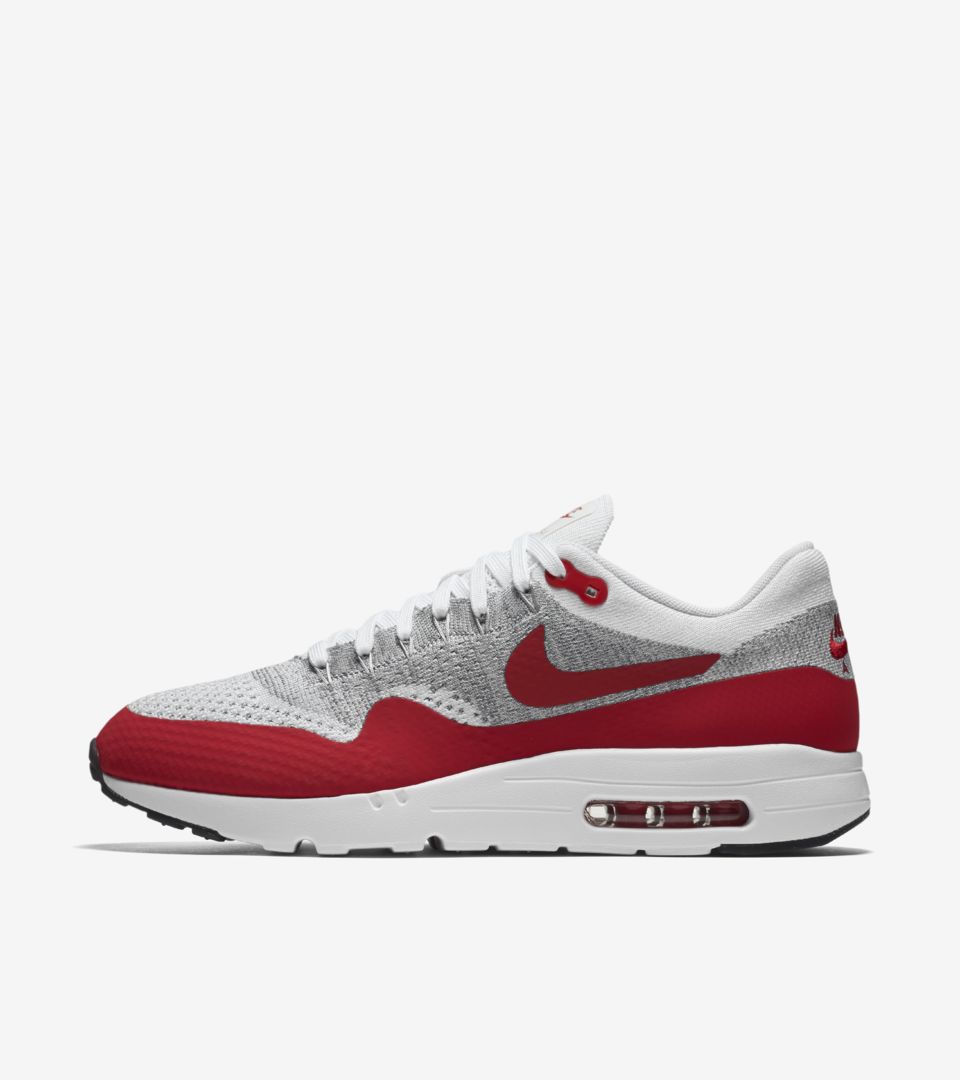 nike air max 1 flyknit red