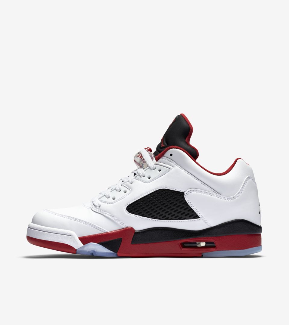gåde Stejl Blive opmærksom Air Jordan 5 Retro Low 'Fire Red' Release Date. Nike SNKRS