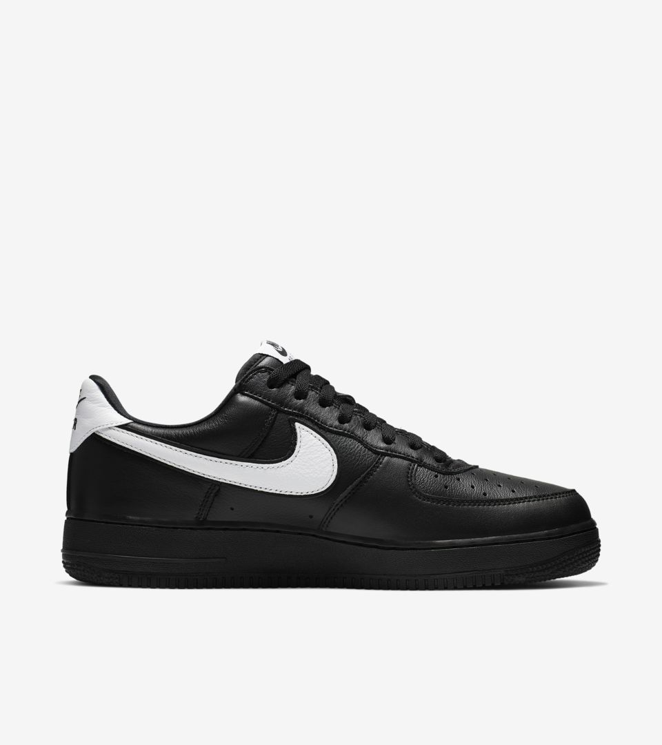 black nike air force shoes