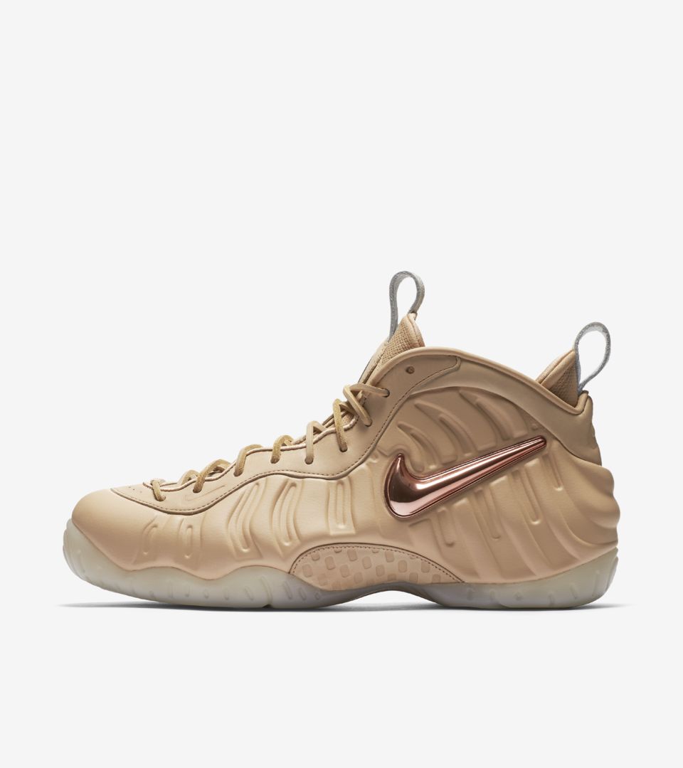 rose gold foamposite