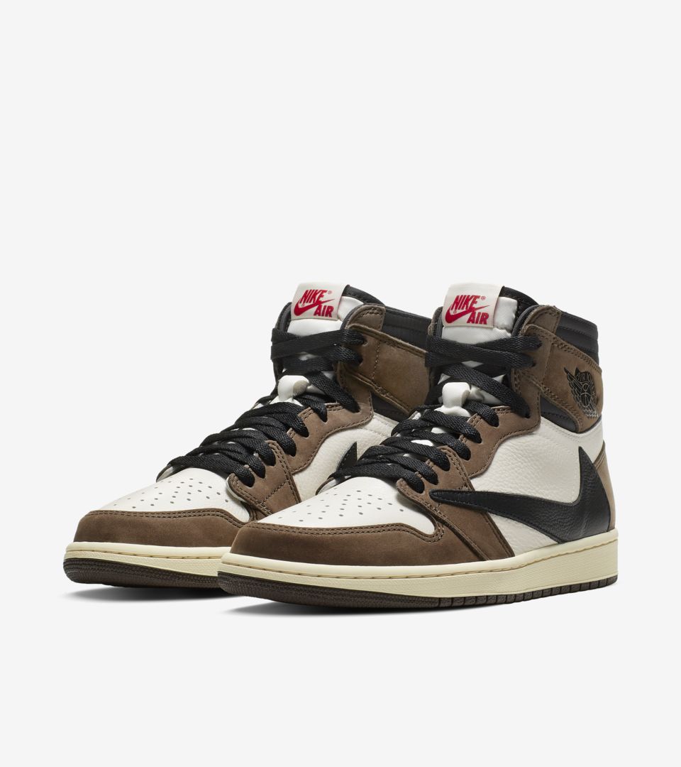Vejrudsigt Bevægelse gåde Air Jordan 1 High 'Travis Scott' Release Date. Nike SNKRS