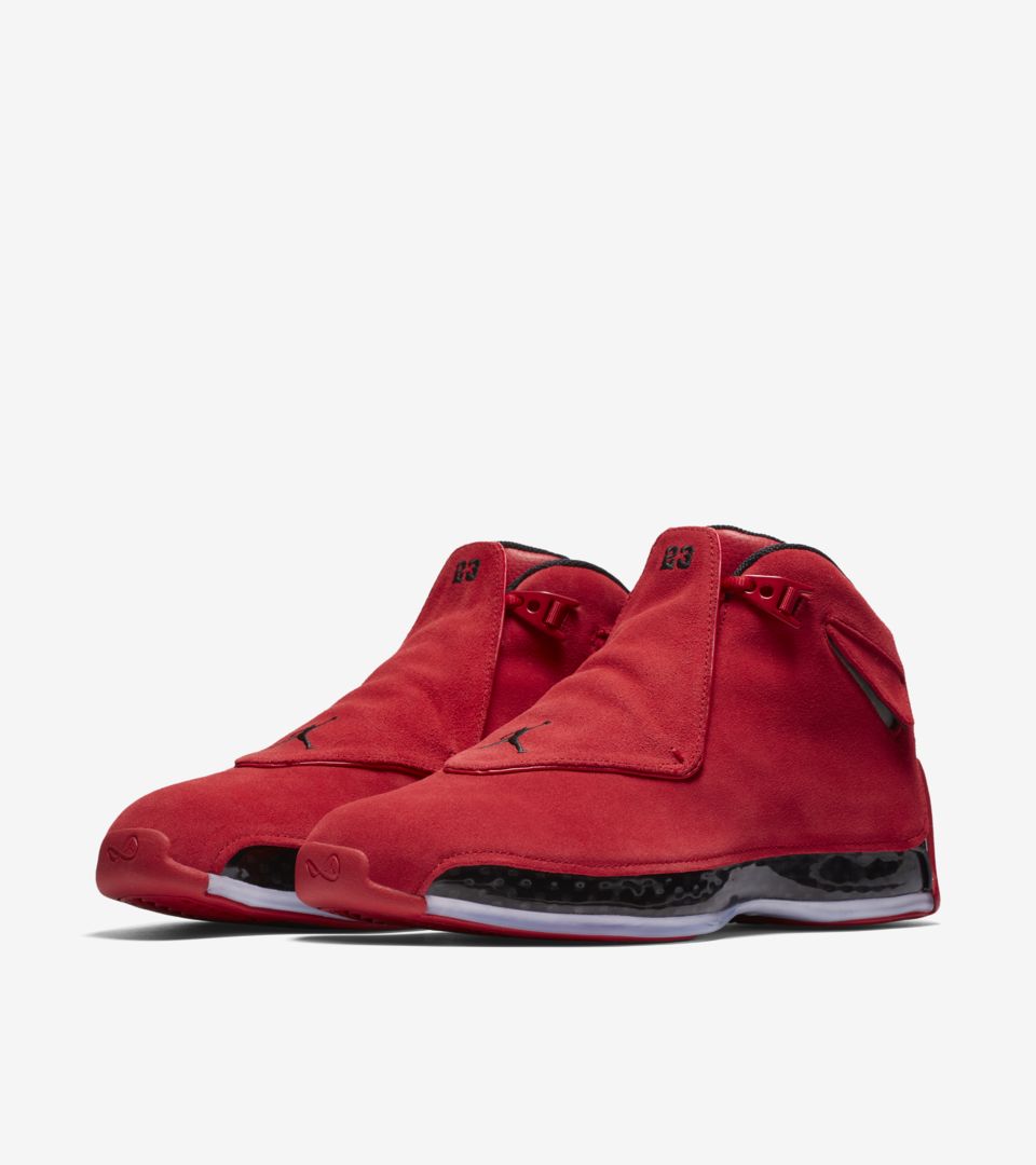 Air Jordan 18 'Gym Red \u0026 Black' Release 