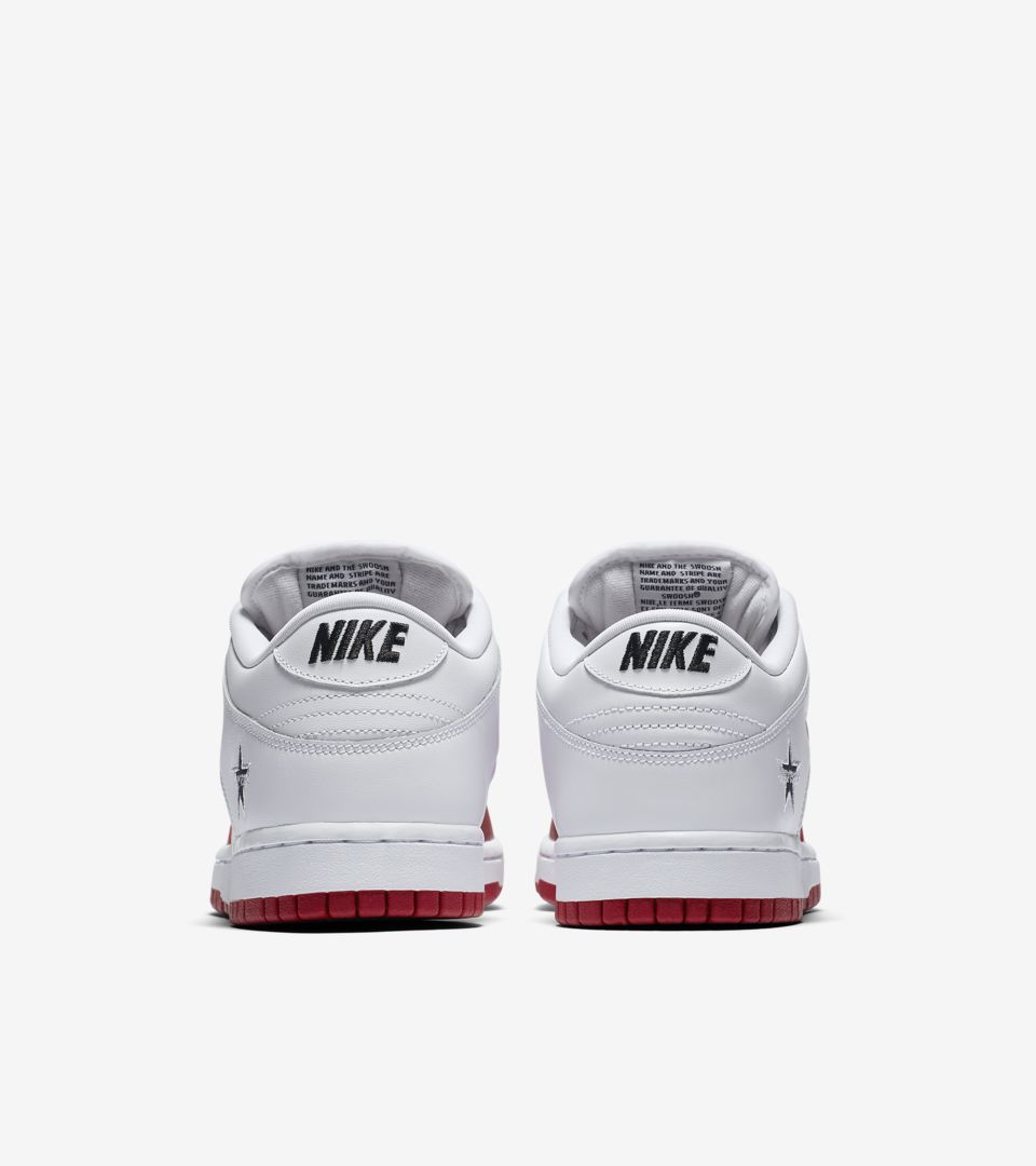 Supreme®/Nike® SB Dunk Low White