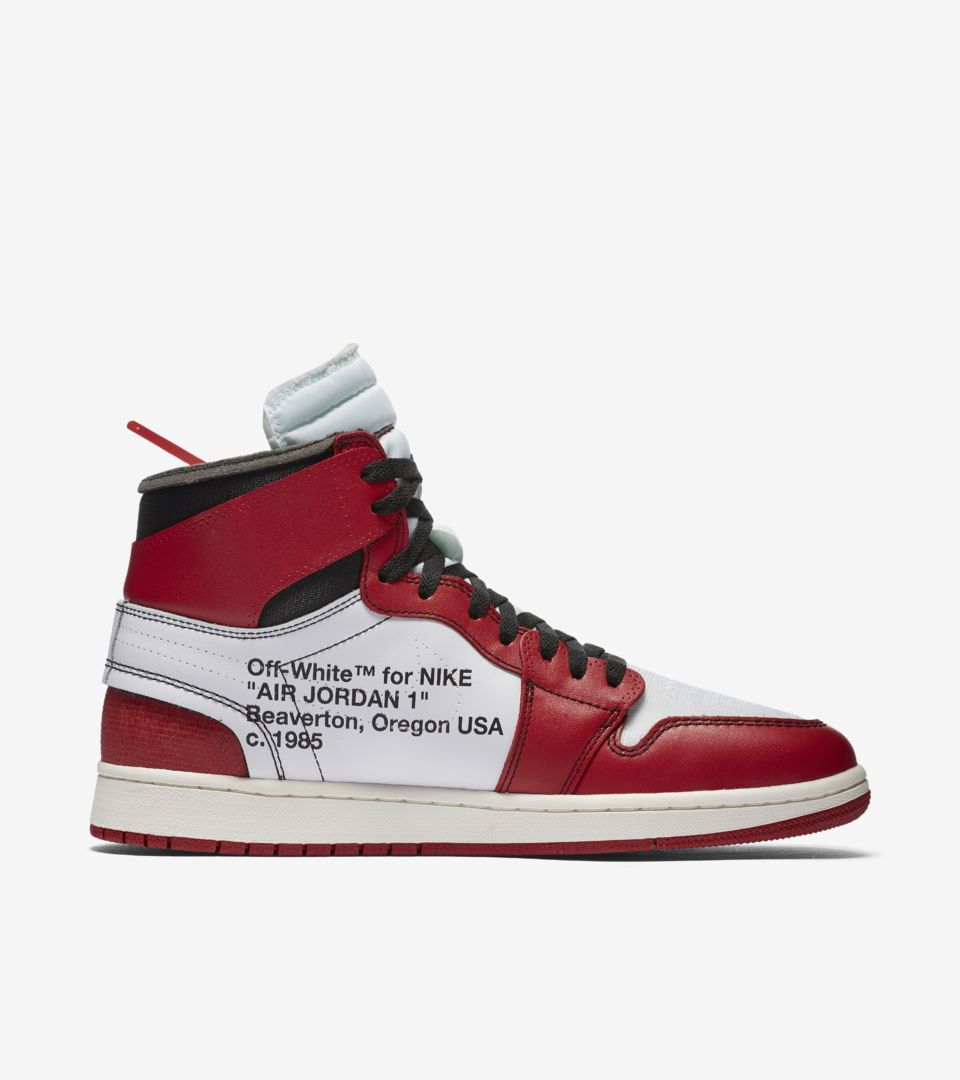 The Ten Air Jordan 1 'Off White' Release Date. Nike SNKRS PT