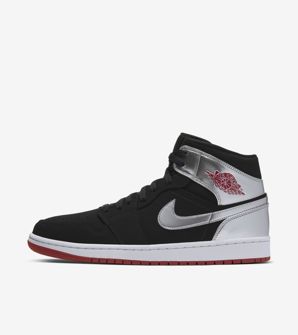 air jordan 1 red and silver