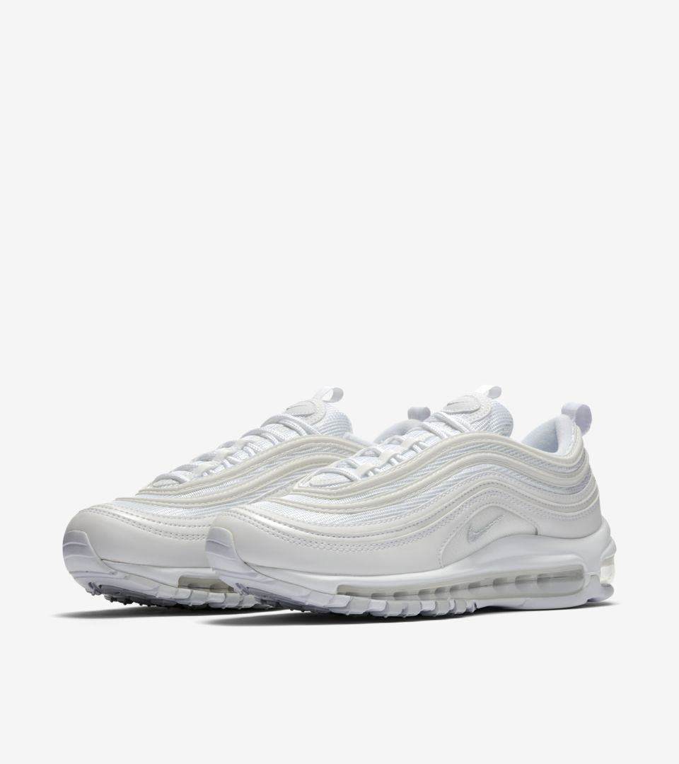 color shear Wade Women's Nike Air Max 97 OG 'White & Pure Platinum' Release Date. Nike SNKRS
