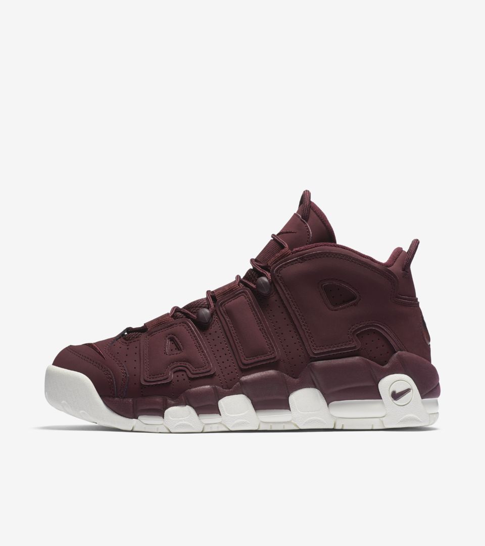 Nike Air More Uptempo 'Night Maroon'. Nike SNKRS