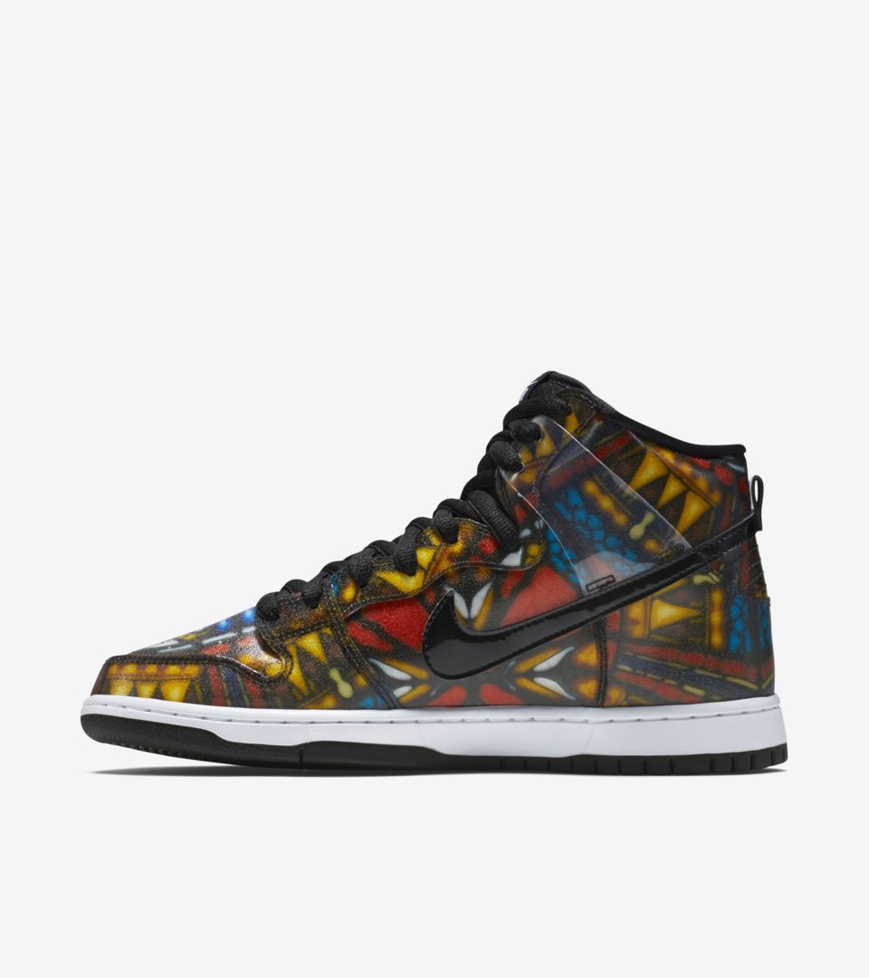 nike sb dunks stained glass