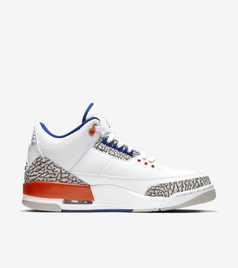 bison Tag telefonen Optagelsesgebyr Air Jordan 3 'White/Orange' Release Date. Nike SNKRS