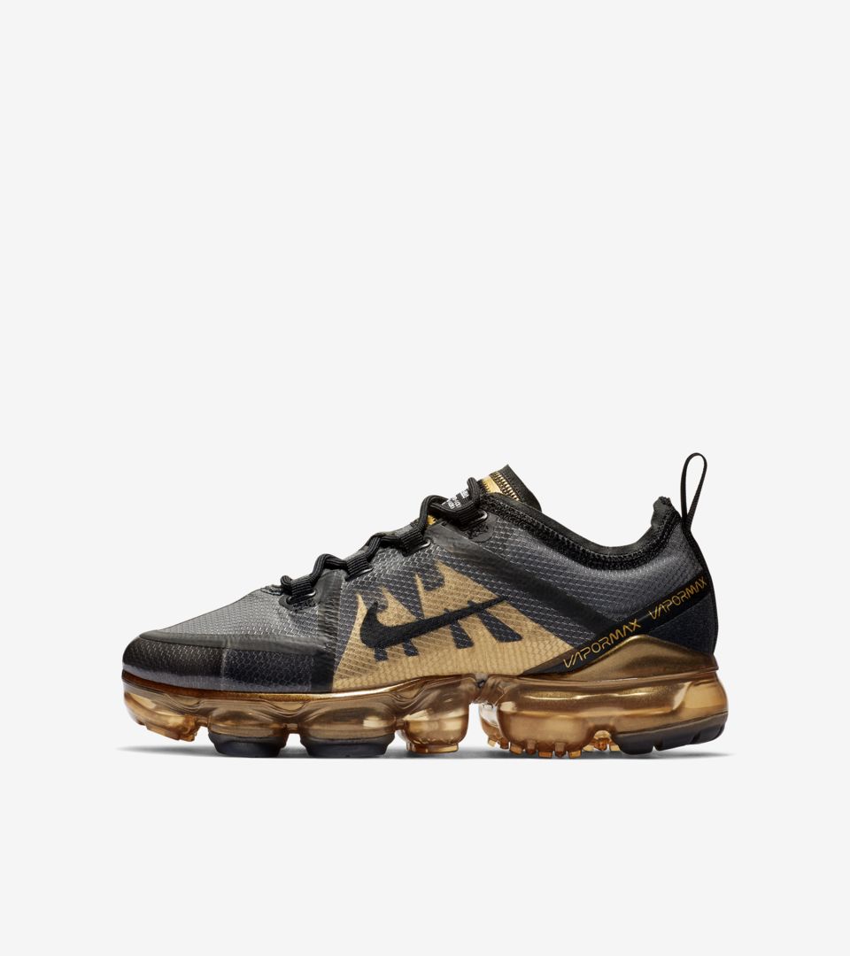 Nike Air Vapormax 2019 'Black & Metallic Gold' Release Date. Nike SNKRS