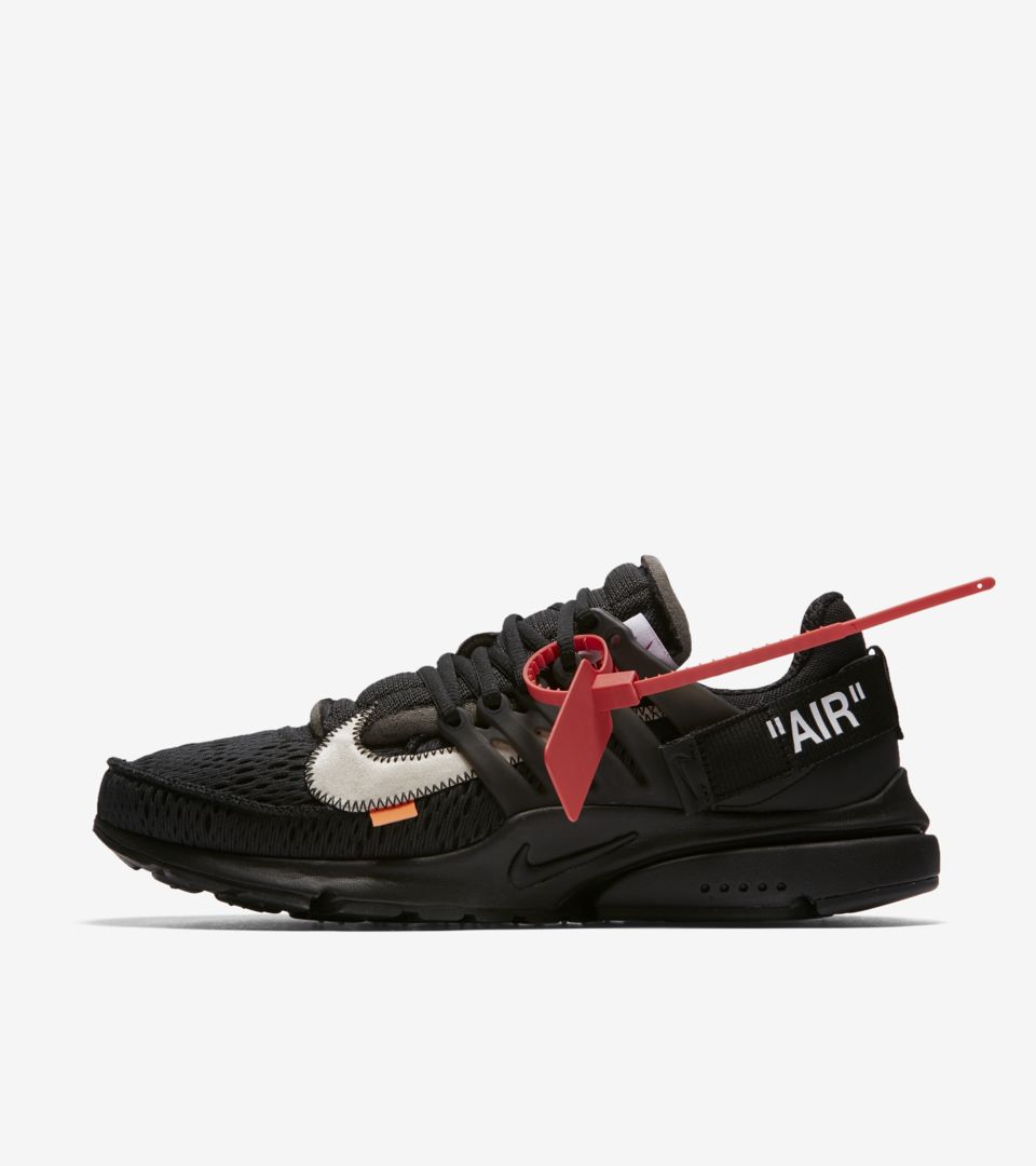 Nike 'The Ten' Presto Off-White 'Black and Cone' Release Date. Nike SNKRS MY