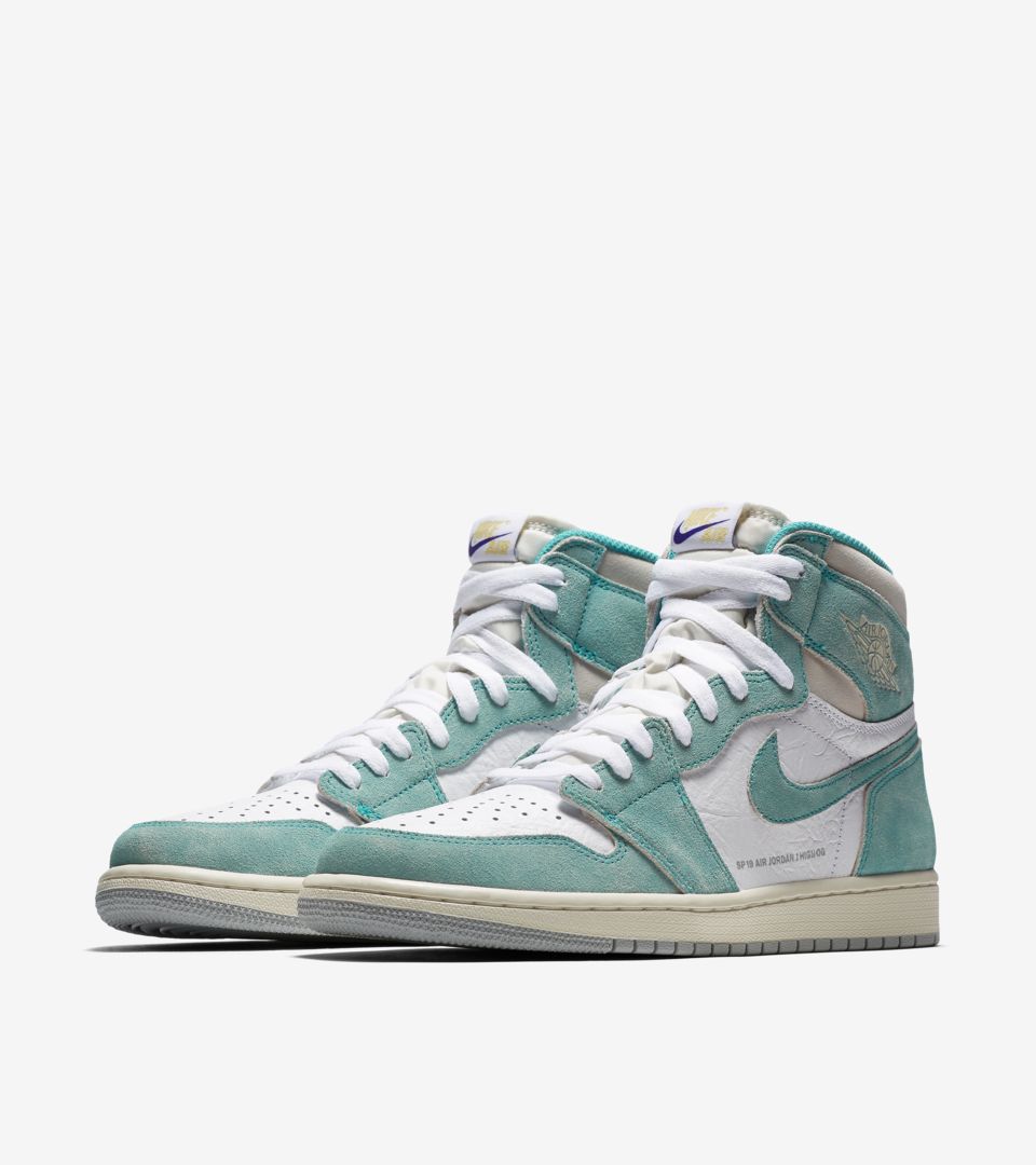 air jordan 1 turbo green grade school