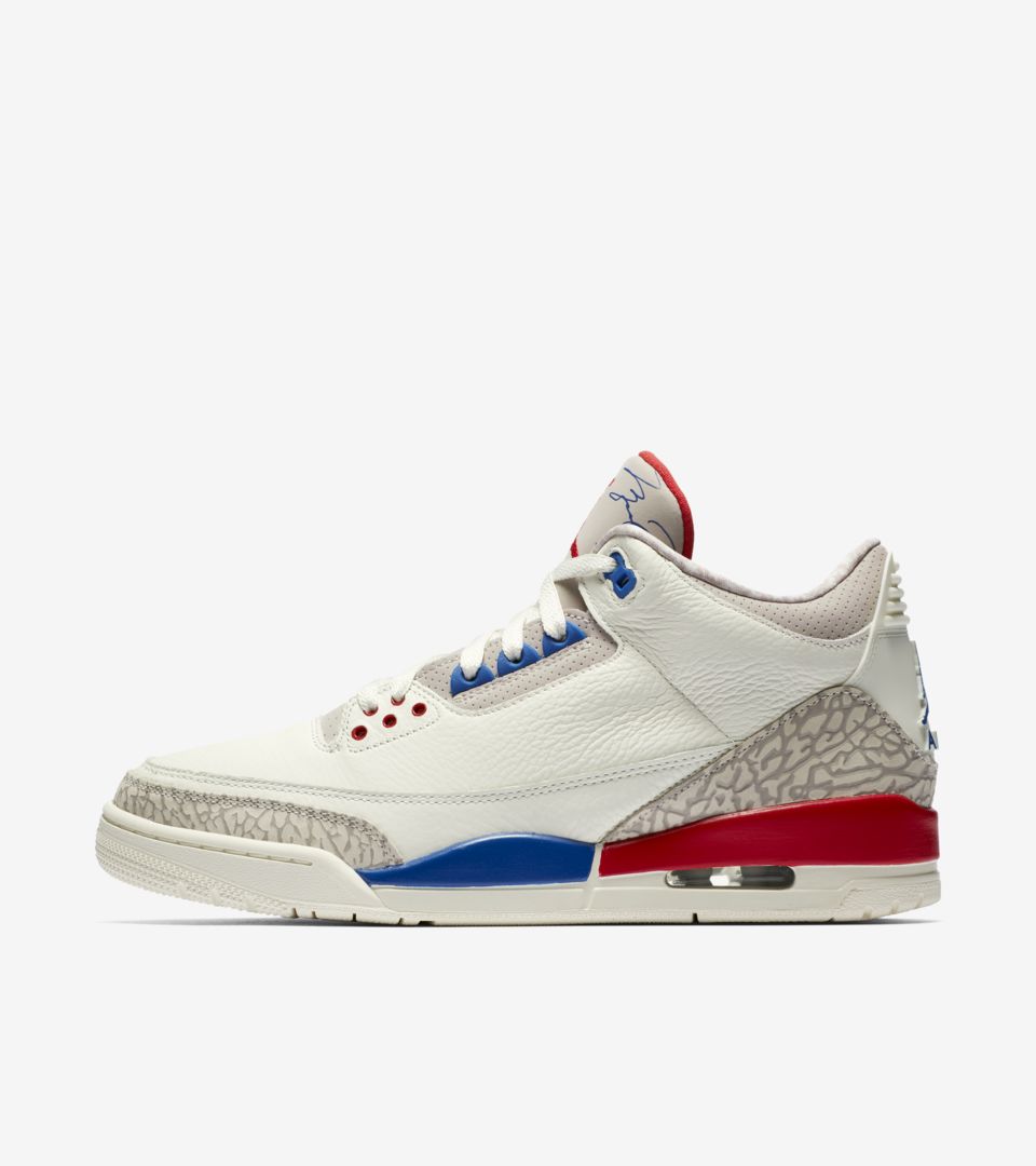 Air Jordan 3 'Sail' Release Date. Nike⁠ SNKRS CZ