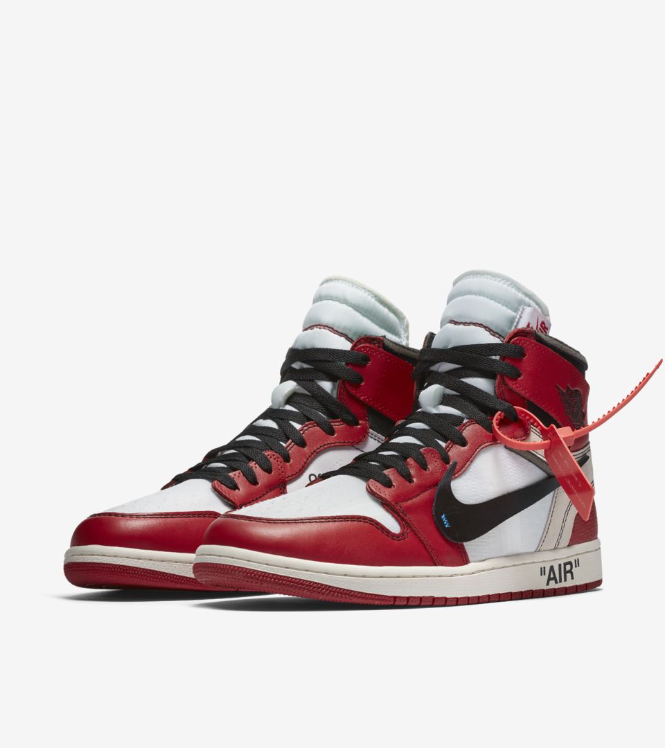 The Ten Air Jordan 1 'Off White' Release Date