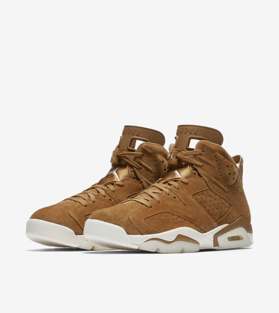 nike air jordan 6 retro wheat