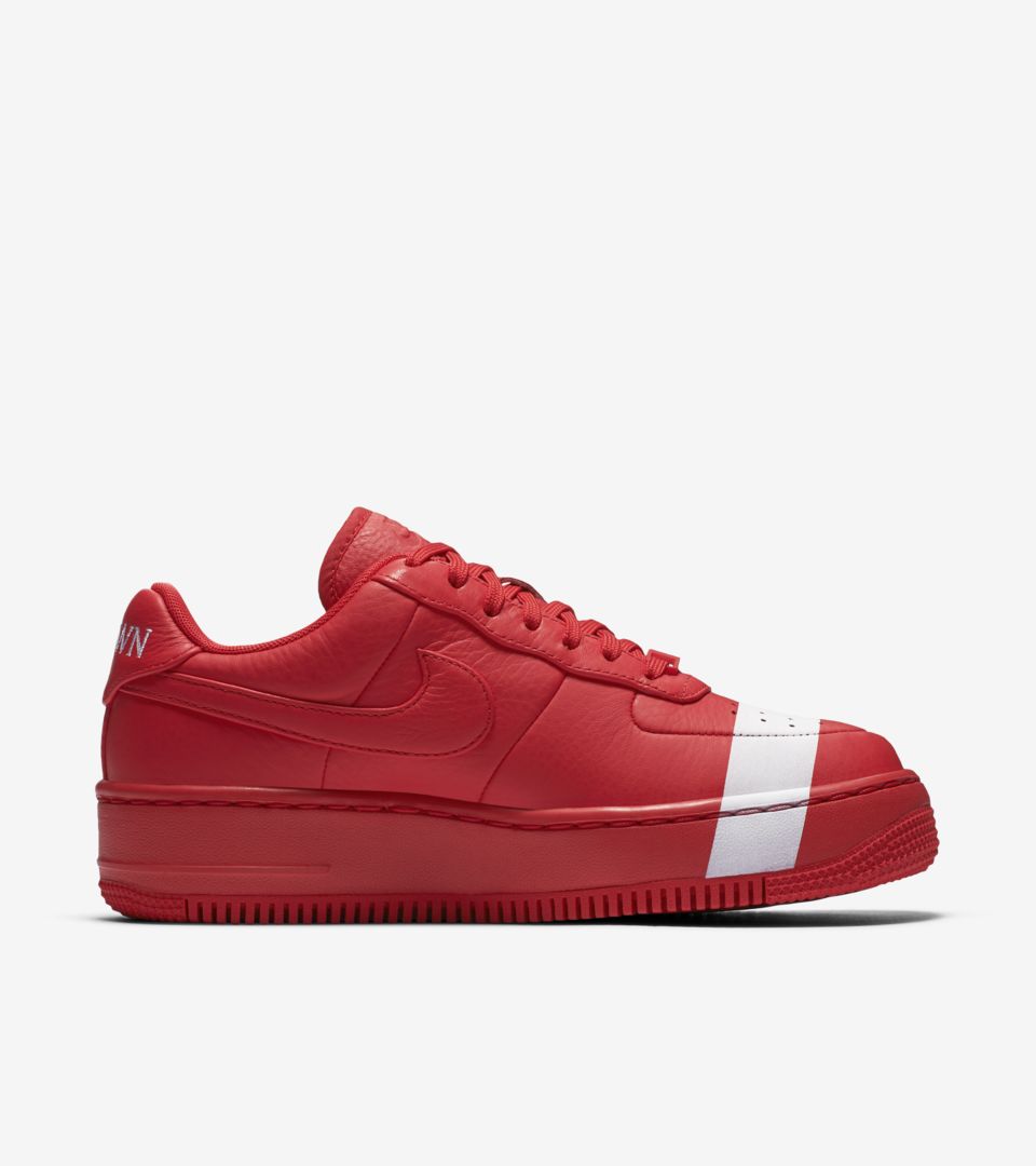 nike air force one all red