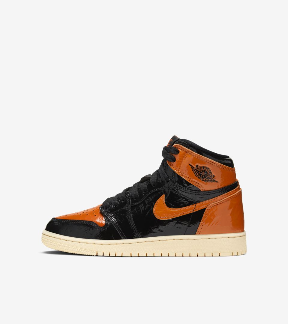 air jordan 1 black orange stockx
