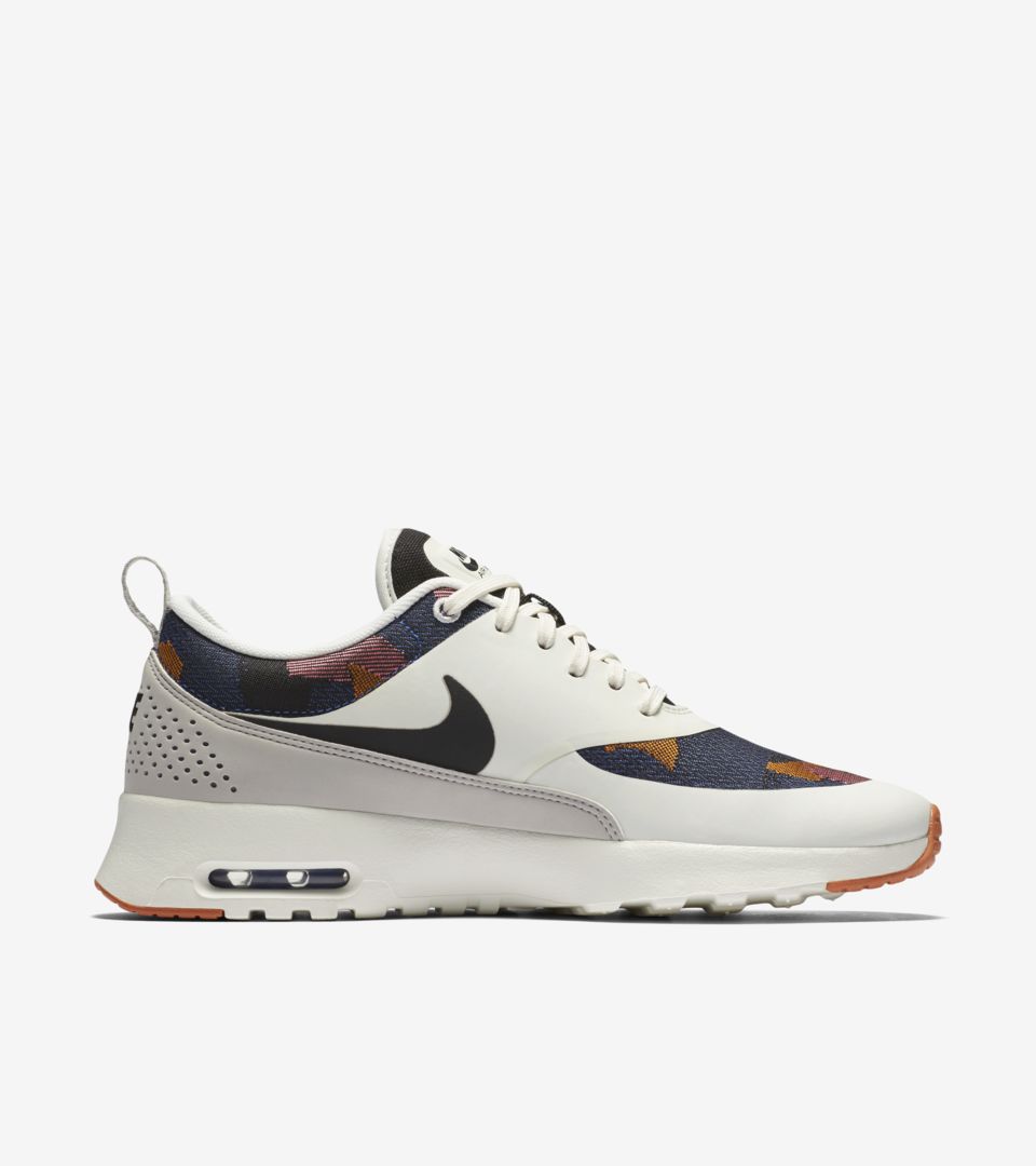 nike air max thea leather and jacquard sneakers
