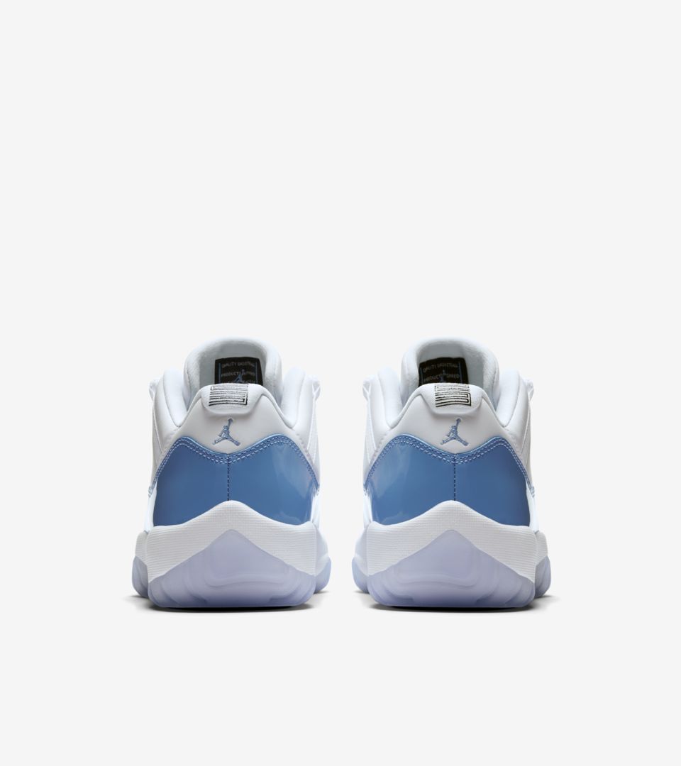Air Jordan 11 Retro Low 'White & University Blue'. Nike SNKRS