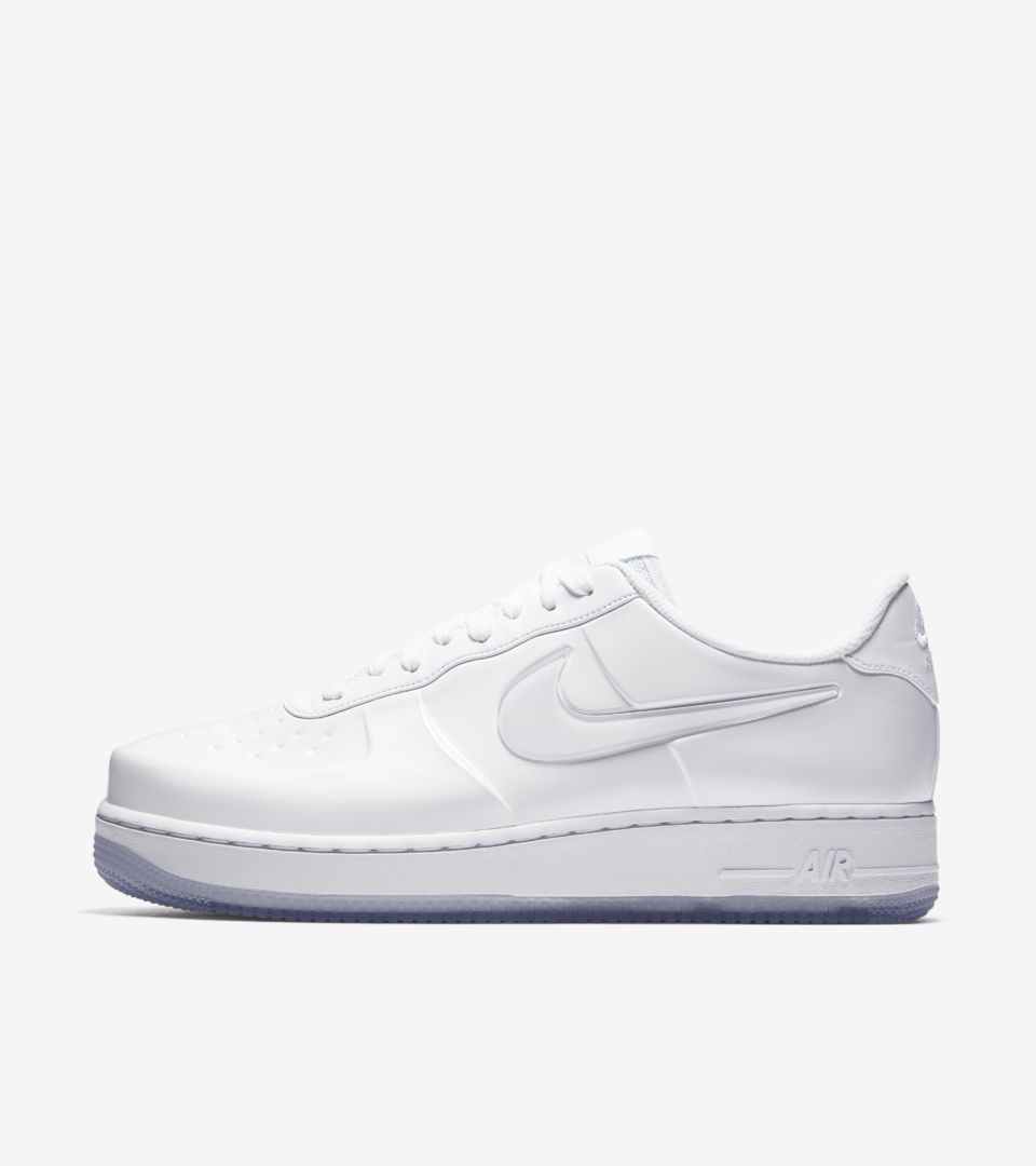 Nike Air Force 1 Foamposite Pro Cup 'Triple White' Release Date 