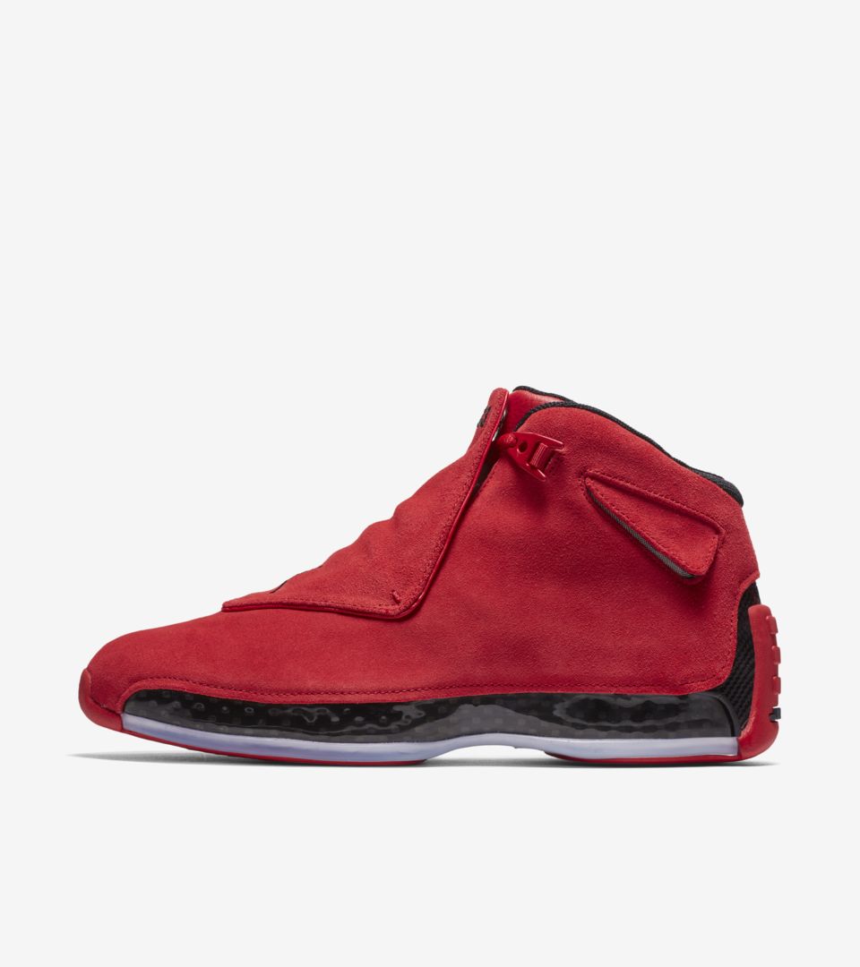 Air jordan 18 rosso on sale