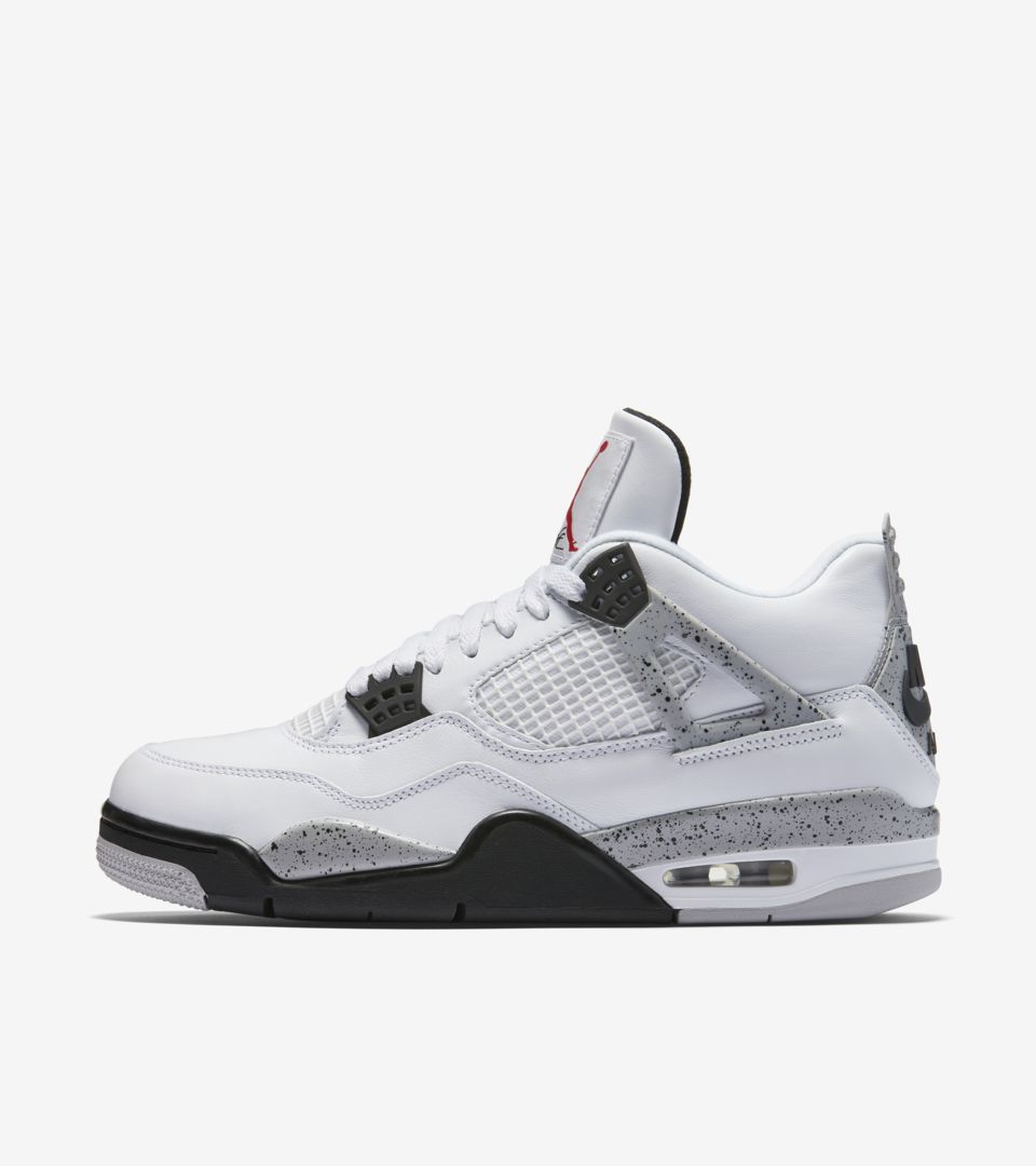 エア ジョーダン 4 レトロ 'White Cement Grey' 発売日. Nike SNKRS JP