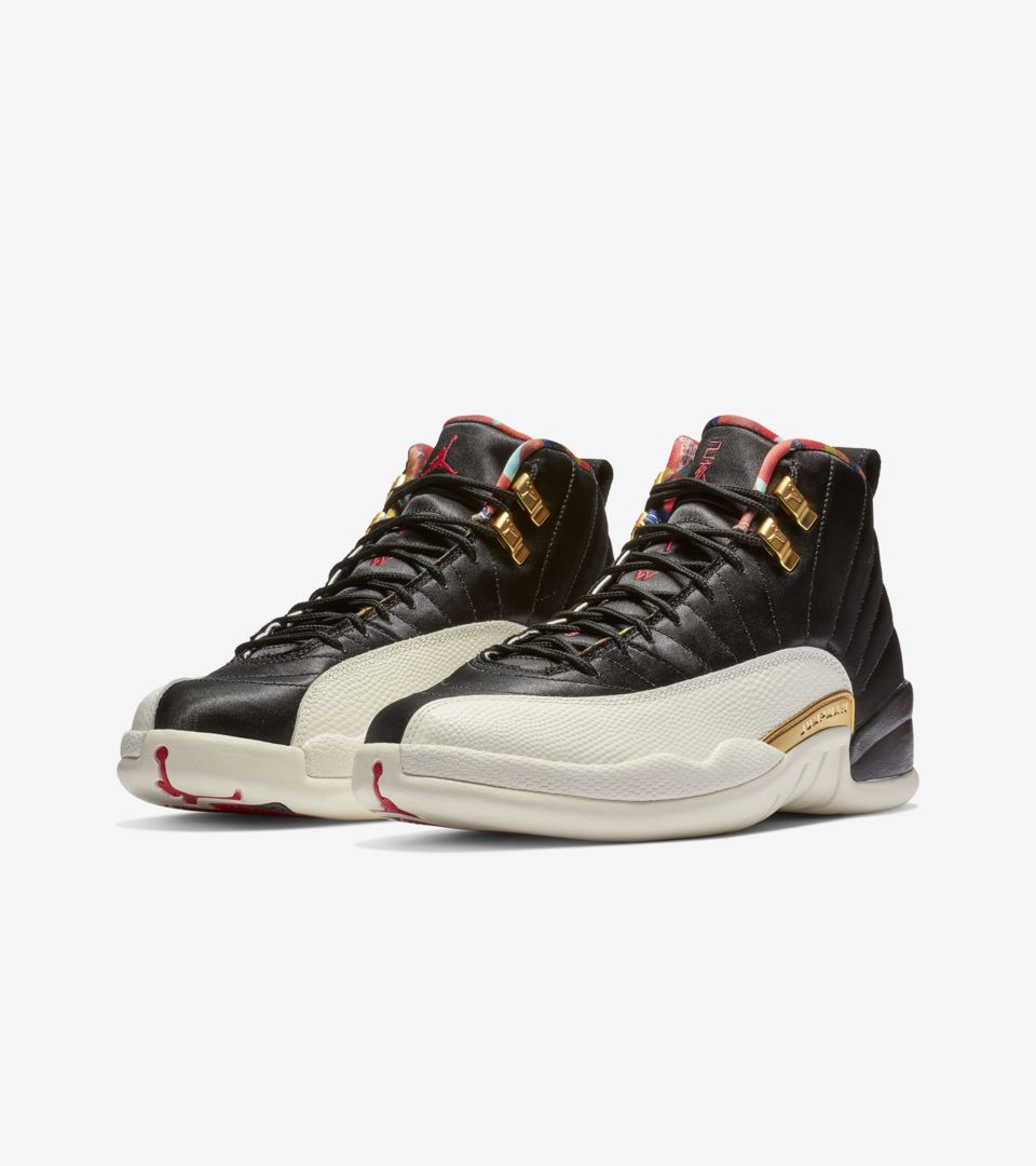 Air Jordan 12 'Black u0026amp; Metallic Gold u0026amp; True Red' Release Date. Nike  SNKRS GB