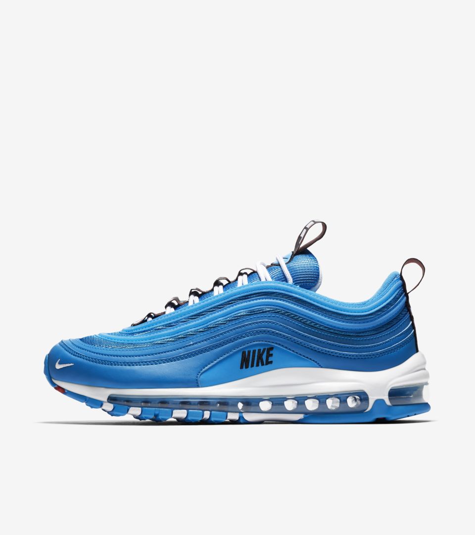 Serviceable progeny Get married Nike Air Max 97 Premium 'Blue Hero & Black & White' Release Date. Nike SNKRS