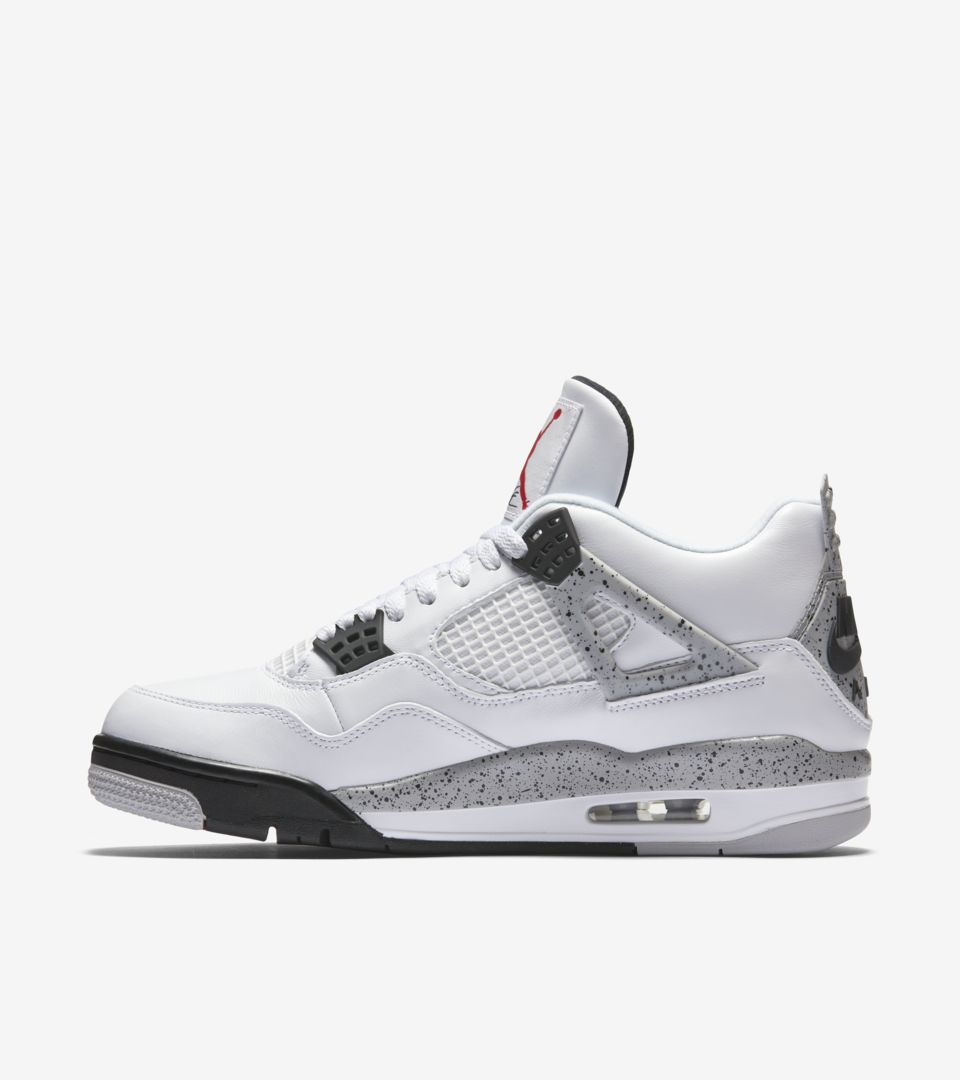 エア ジョーダン 4 レトロ 'White Cement Grey' 発売日. Nike SNKRS JP